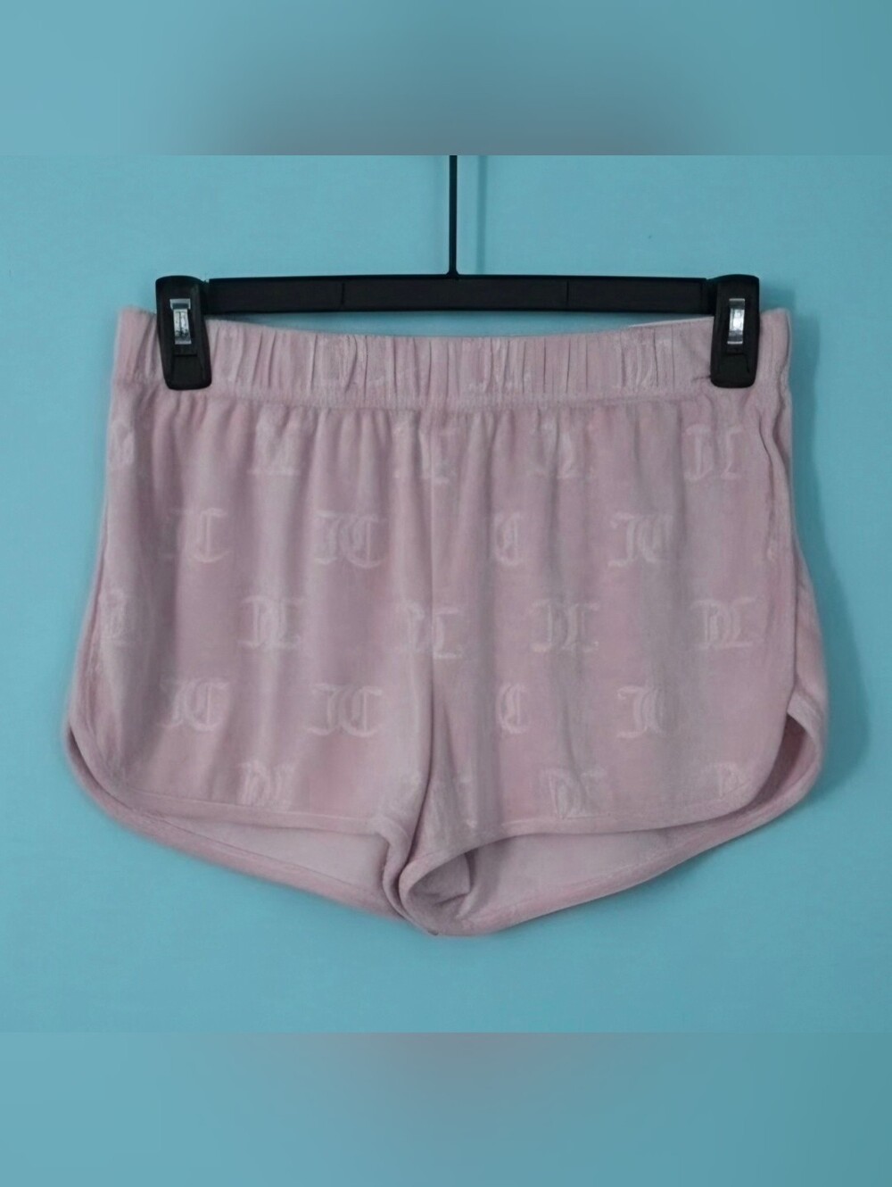 Juicy Couture Light Pink Lounge Short with JC Logo